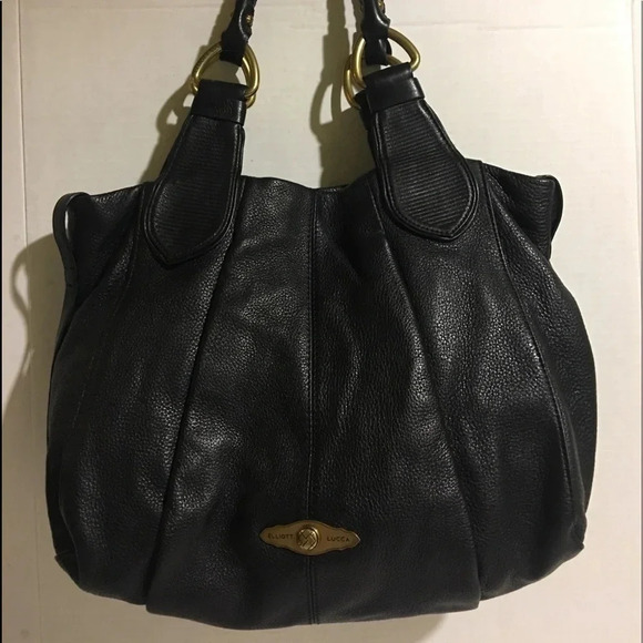Elliott Lucca Satchel leather handbag - Picture 1 of 8